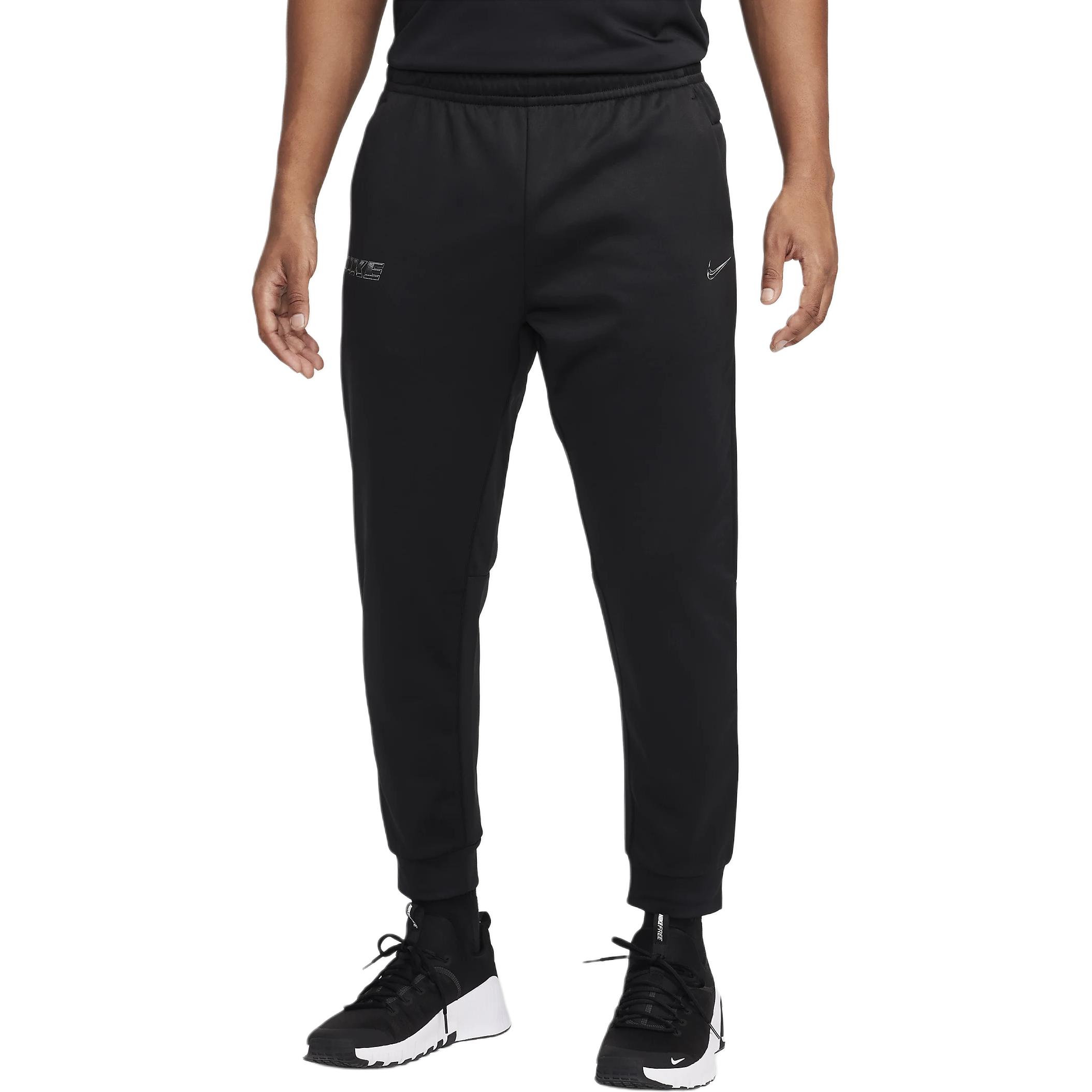 Nike Casual Pants Men s Black Moderate Tapered Pants FZ1063-010 S