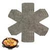 3pcs Non Woven Heat-resistant Mats Pads Heat-insulating Cloth Pot Non Stick Pon Protective Kitchen Bowls Plates Felt