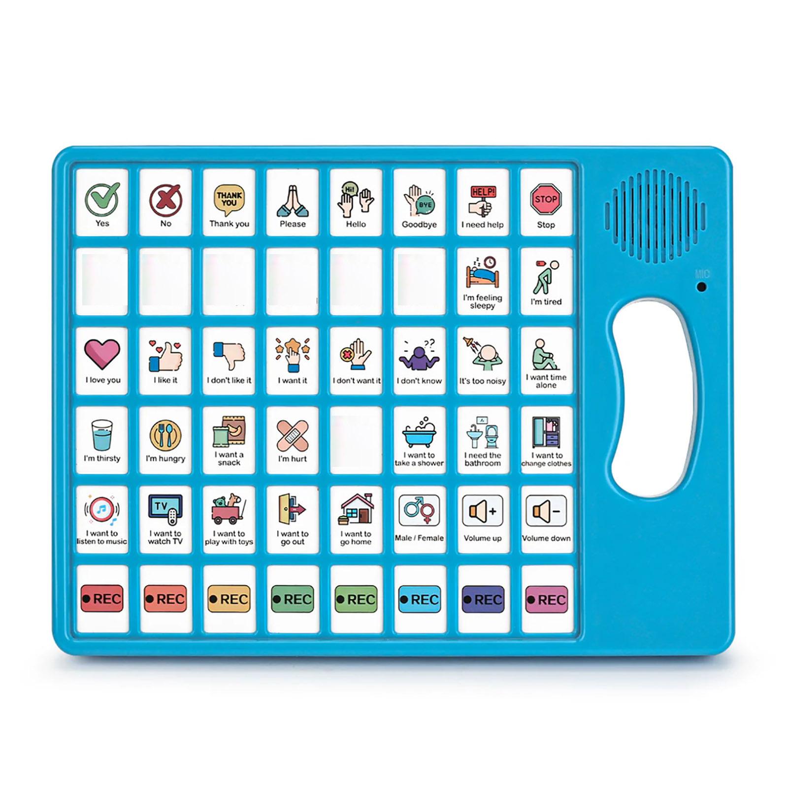 

Autistic AAC Device, Nonverbal Communication Tool,Suitable For Autistic Individuals One Size