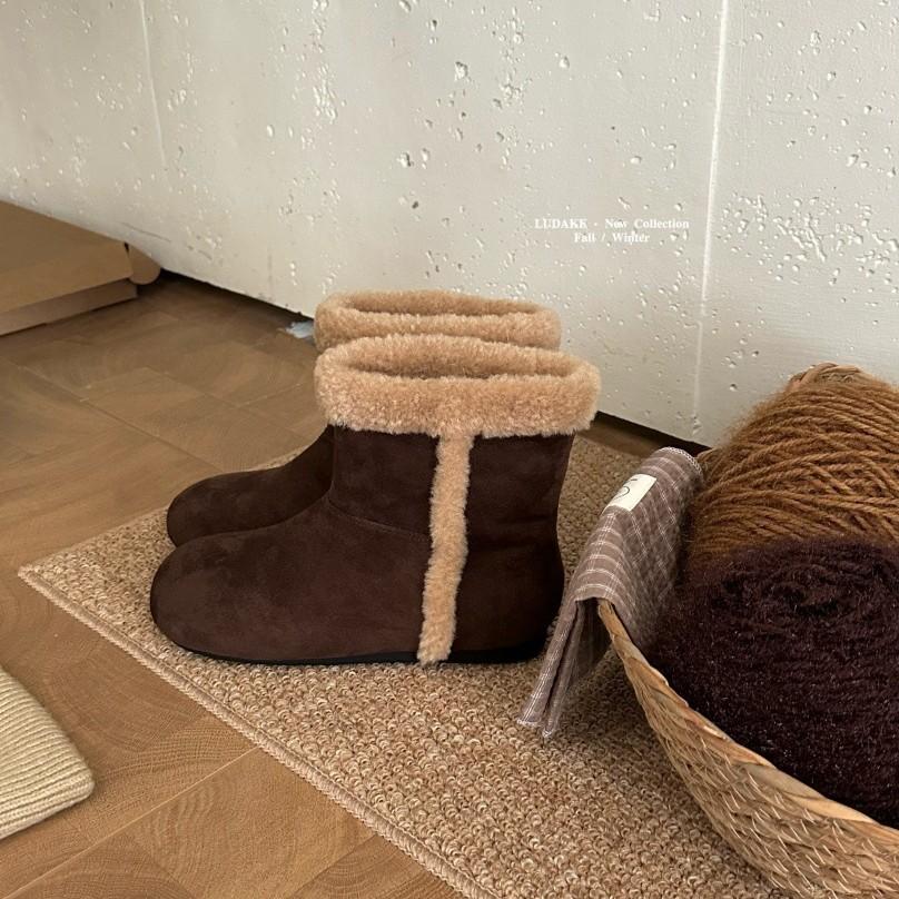 Inner height increase~ Snow boots women's winter warm velvet cotton boots 2025 new models