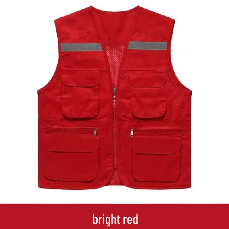Muke Reflective Mesh Work Vest