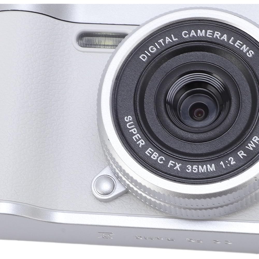 Miniature Digital Camera, Autofocus HD 48MP Digital Camera with 8X Digital Zoom, for Teen Photography (Silver)