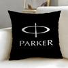 classic stationery brand Parker Cushion Cover Soft  EasyWash Pillow Case  Versatile for Couch Bed Travel and Office