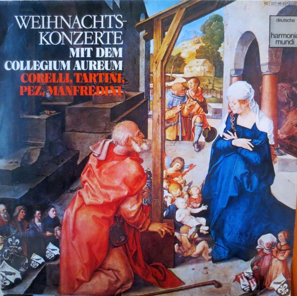 LP Record ARCANGELO CORELLI / GIUSEPPE TARTIN - Weihnachtskonzerte Mit Dem Collegiu 1C02799637 EMI Electrola Germany Classical Used