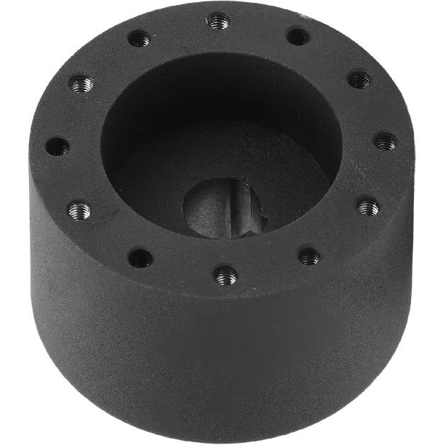 Marine Boat Hub Adapter, Boat Steering Wheel 6 Hole Hub Adapter For, 3/4 Inch Tapered Keyway Shaft, Marine Hub Adapter for