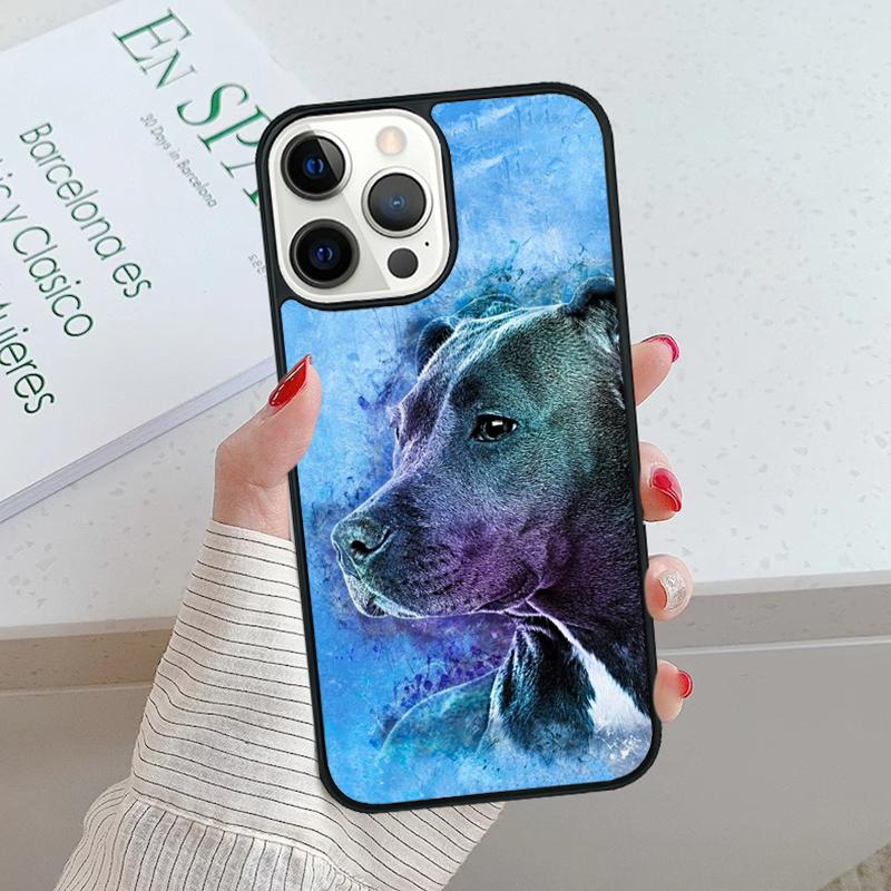 American Staffordshire Terrier Phone Case Cover For iPhone 17 Air 15 16 16e 14 13 12 11 Pro Max Coque For Apple PLUS Fundas