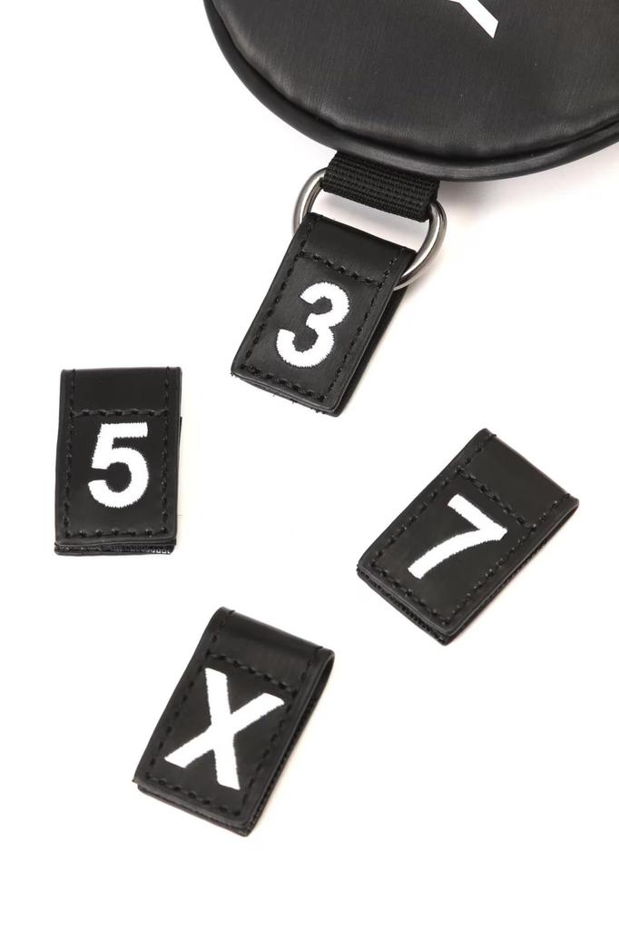 Master Bunny Monotone Series Headcover Fairway and X Golf FR (For Woods, 3, 5, 7, Clubs) / / 758-5184002 010_Black
