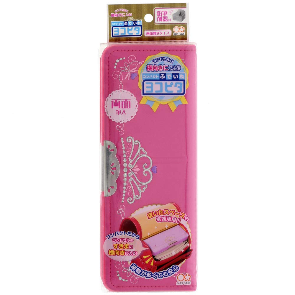 

Sunstar Stationery Yokopita Rikamo Compact Pencil S1312766 Case, Pink, розовый