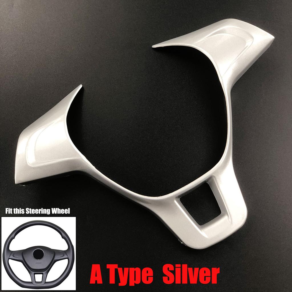 Car Accessories Steering Wheel Trim For Volkswagen Jetta Golf Sportsvan Golf 7 Polo Caddy Amarok Lavida Passat Tiguan Touran Up!