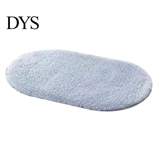 Effen Kleur Pluizig Antislip Waterabsorberend Badkamer Slaapkamer Mat Kussen Tapijt Vloerkleed