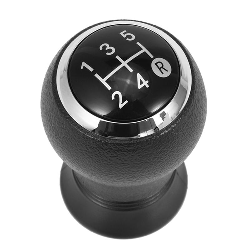2Pcs 5 Speed Manual Gear Shift Knob Handball For Toyota Yaris Auris 2005 2006 2007 2008 2009 2010 Black
