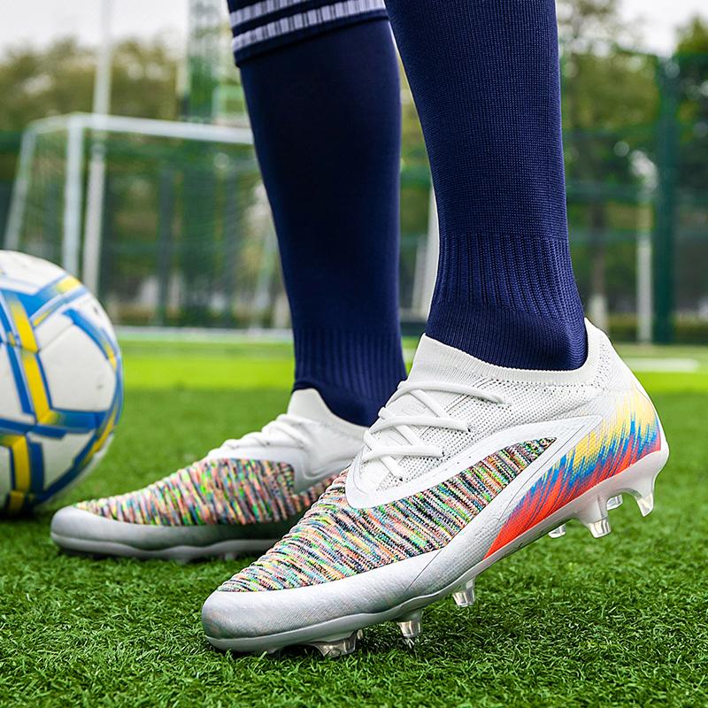 Men New Football Boots Society Grass Original Resistant High Quality Male Soccer Shoes Comfortable Sports Fast Football Shoes
