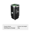TEP3   Car Charger USB Type C PD Phone Cigarette Lighter Adapter Fast Charging For Mercedes Benz AMG A C E V Class W201 W210 W108 W204