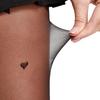 1 Paar Schwarze Punkt Ultra-Dünne Leggings Geeignet Für Frühling Und Herbst Sowie Tägliches Tragen