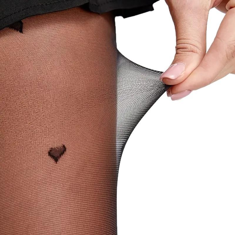 1 Paar Schwarze Punkt Ultra-Dünne Leggings Geeignet Für Frühling Und Herbst Sowie Tägliches Tragen