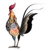 TOOARTS Metal Sculpture Carved Iron Rooster Home Decoration Articles Crafts Animal Ornaments