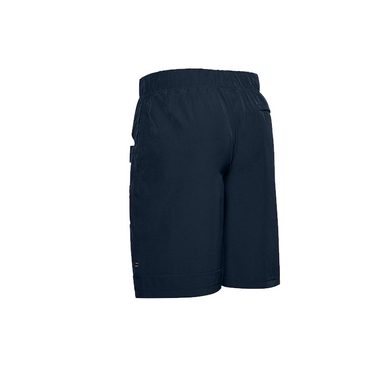 Under Armour Moments Basketball Sports Mid-Waist Loose Casual Shorts Men Bottoms Dark-Blue 1351340-408