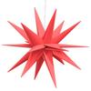 LED Christmas Star Foldable Red 57 cm