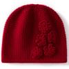 Autumn and Winter New Cashmere Hat Women's Hand-woven Thickened Fashionable and Elegant Headgear Short Line Hat