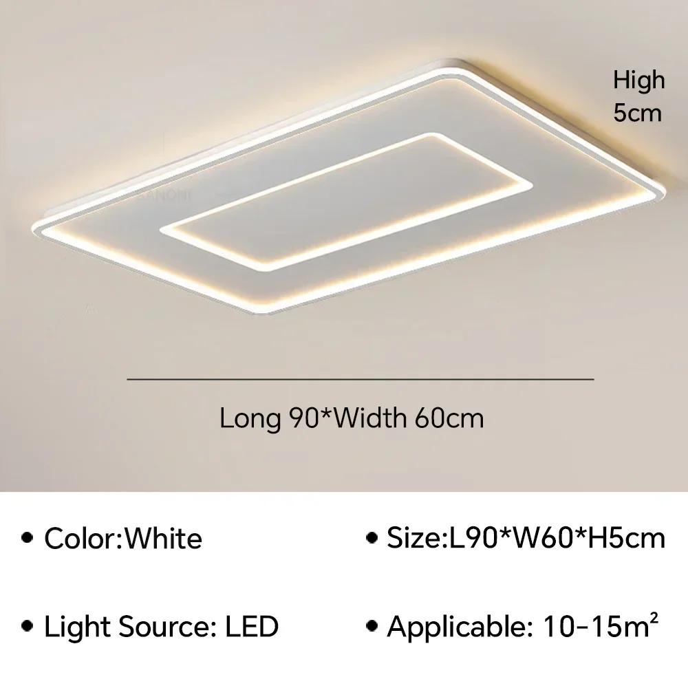 Modern Simple LED Ceiling Lamp Ultrathin With Bedroom Living Room Study Kitchen Chandelier Luster Light Fixture Home Decoratioan