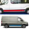 Car Stickers Van Camper Door Side Motorhome Stripes Vinyl Decal Decoration Accessories For Mercedes Benz Sprinter W903 W906 W907