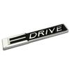 3D Metal Car Emblem Badge SDRIVE EDRIVE XDRIVE Fender Sticker For BMW E46 E39 E60 E90 F10 F30 E36 X1 X3 X6 X5 X7 Accessories QR4