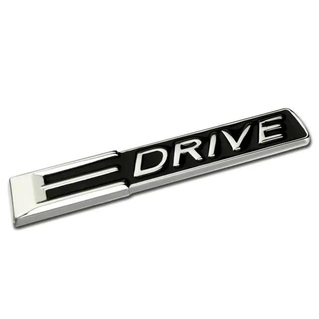 3D Metal Car Emblem Badge SDRIVE EDRIVE XDRIVE Fender Sticker For BMW E46 E39 E60 E90 F10 F30 E36 X1 X3 X6 X5 X7 Accessories QR4