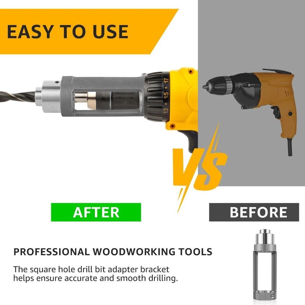 Convenient Fixing Drill Bit Fixing Bracket Joint Mortiser Bit  Hand Electric Drill  Machine