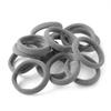Solid Colors Seamless No Crease 4cm Hair Tie Elastic Nylon Ponytail Holders Fabric Hair Ropes Accessories for Toddlers Women