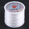 1mm Spandex Elastic Thread High Elasticity 100 Meters Per Roll Wear Bracelet DIY Beaded Handmade Rope Material Craft