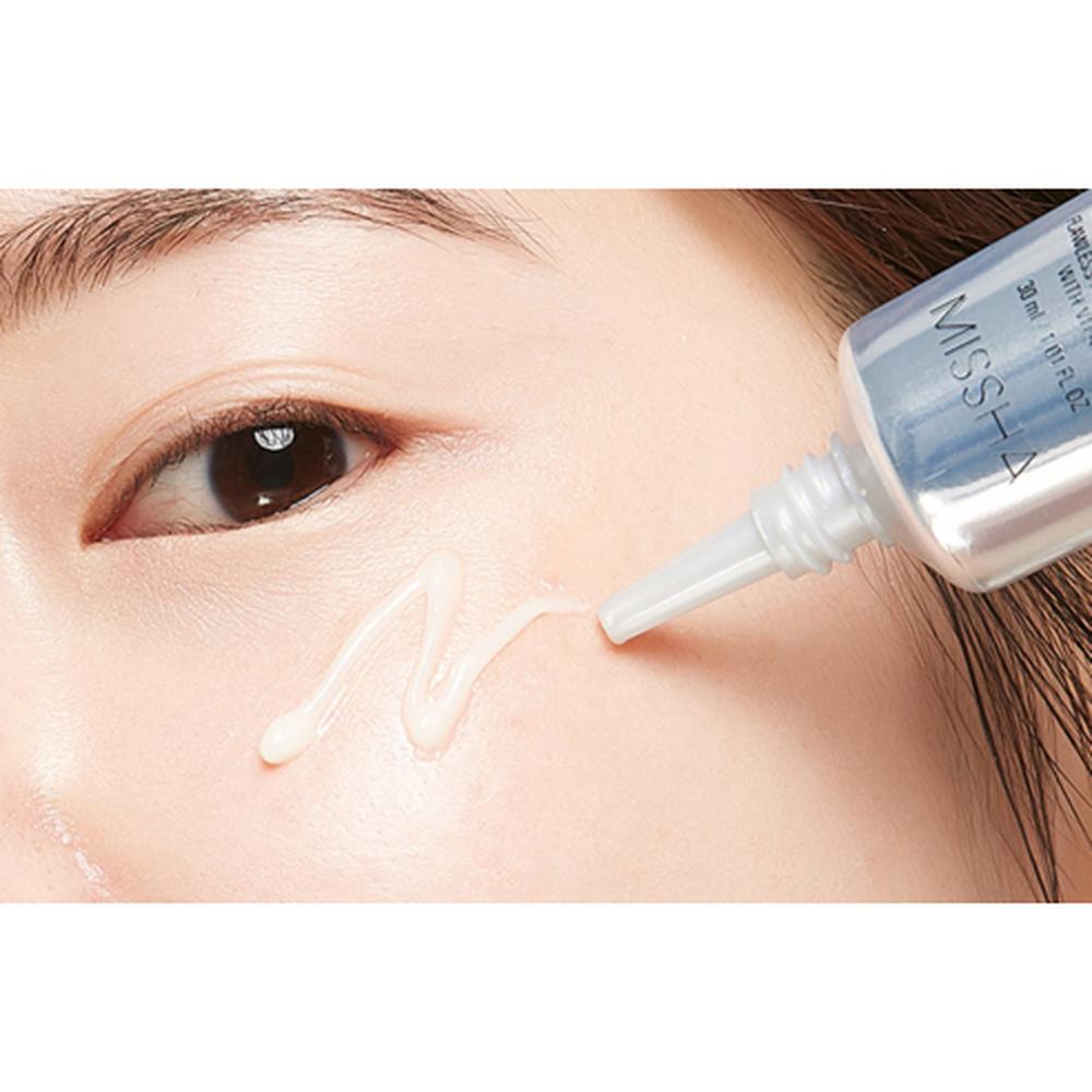 MISSHA Vita C Plus Eraser Toning Cream 30ml – Tone-Up Cream, Brightening Care, Skin Radiance Support, Korean