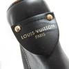 Great LOUIS VUITTON short boots Monogram leather black leather Women 35 Used