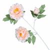 3 Heads Artificial Peony Flower DIY Flower Silk Flowers Bouquet Realistic Floral Arrangement Simulation Flowers
