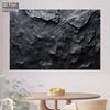 2D Black Stone Texture Backdrop for Studio, Product Photography and Neutral Decor