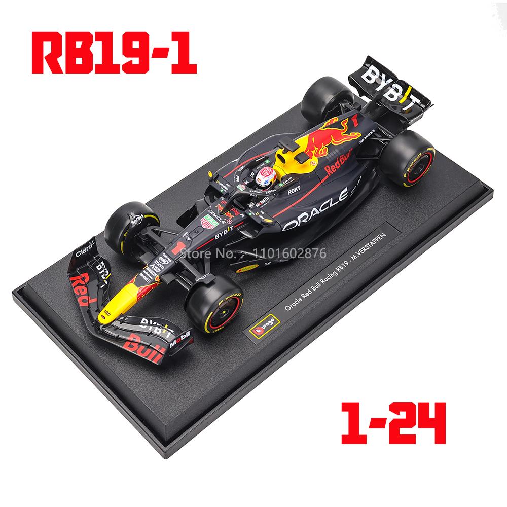 ABAJ1 Bburago 1:24 F1 serie various style 2022~2025 Ferrari SF23 16#Leclerc 55#Sainz Simulation Alloy Car Model Crafts Decoration