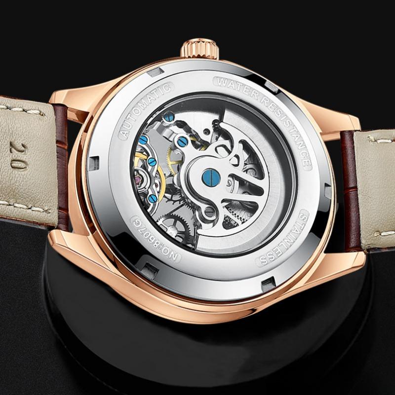 AILANG New Men's Watches Automatic Mechanical Watches Skeleton Men's Watches Wristwatches Waterproof