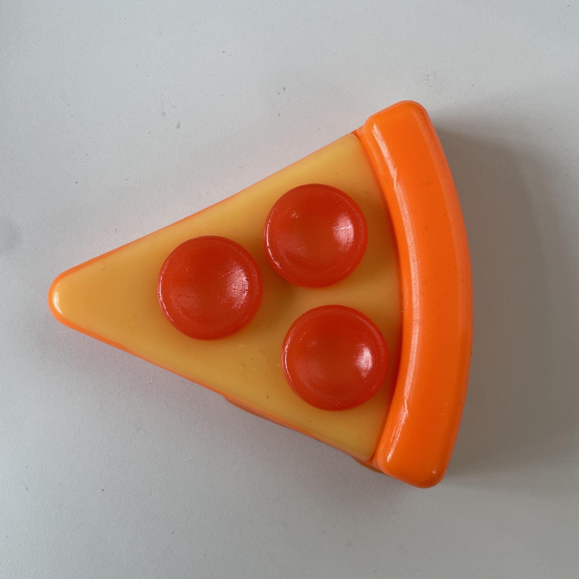 Cross-Border Stress Relief Pizza Squeeze Toy – Office Decompression & Slow Rebound Simulation