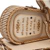 Tsukurundesu® 3D Wooden Puzzle Ornament Series (Violin) with Japanese Instructions