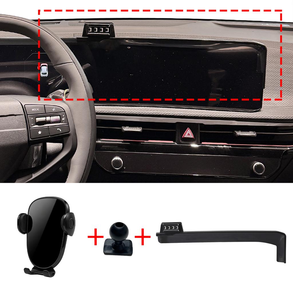 fit for KIA EV6 2025 2026 2027 GPS Navigation Integrated Screen Mount Phone Holder Mount Car accessoires