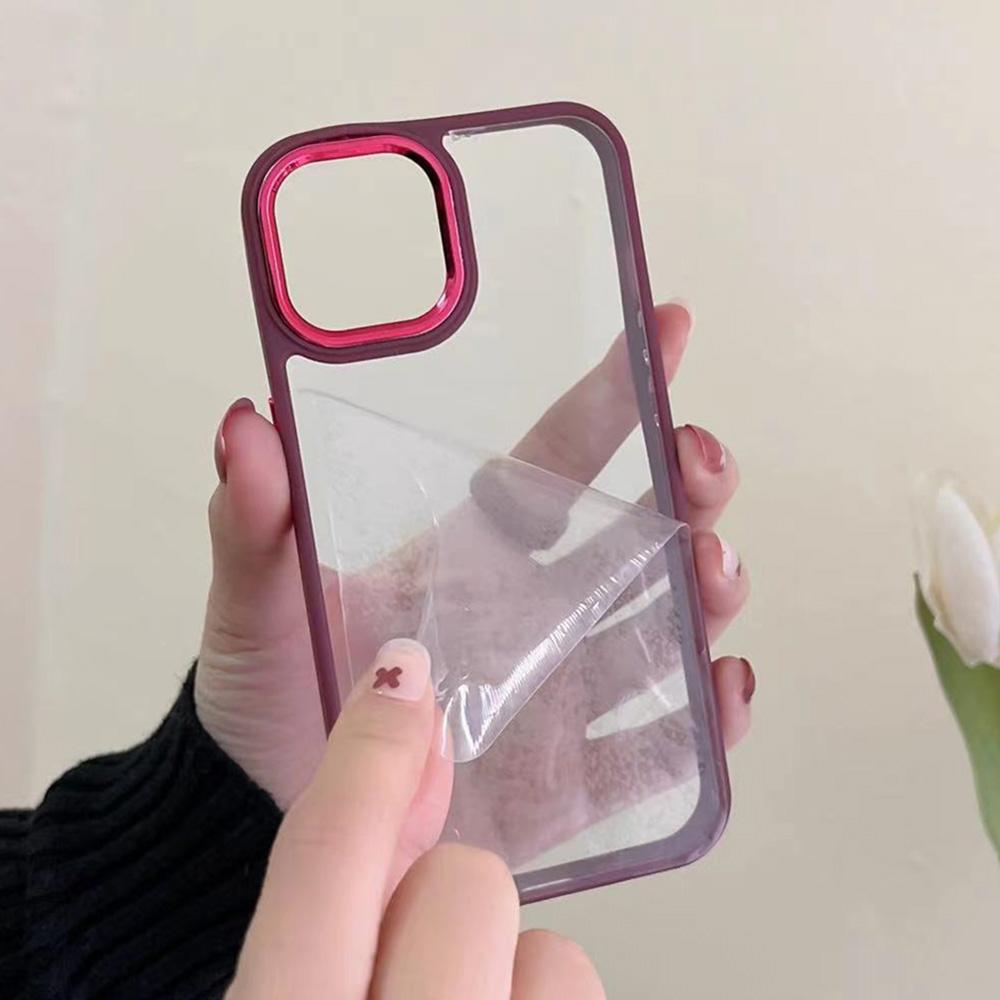 Phone Case for iPhone 11 13 16 Pro Max iPhone 14 15 Pro Max 12 13 Pro Max 16 Plus 13 Pro 14 Pro XR XS Max Acrylic High-transparency Mobile Phone Case