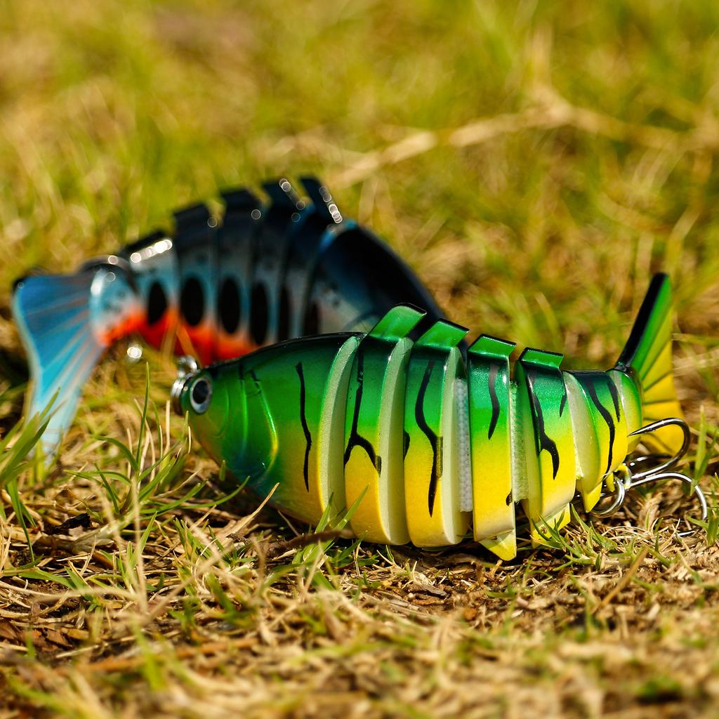 Fishing Lure Multi Jointed Hard Bait Artificial Bait Wobblers 6 Segments Swimbait Jigging Lures