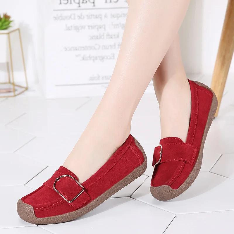 Women Flats Fashion Casual Sneakers Autumn New Comfortable Female Casual Walking Footwear Large Size Loafers Shoes