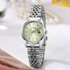 New Brand Luxury Women Rhinestone Watch Stainless Steel Calendar Wrist Watch Ladies Business Clock Relogio Feminino Dropshipping