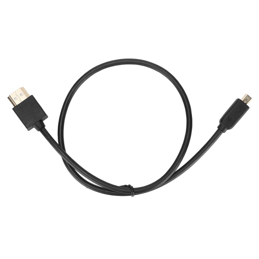 HDTV zu Micro HD Multimedia Interface Adapterkabel Tragbares HD-Geräte Verbindungsadapterkabel 0,5 Meter