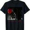 IT Filme TV-Serien - Pennywise Du wirst auch schweben Roter Ballon T-Shirt