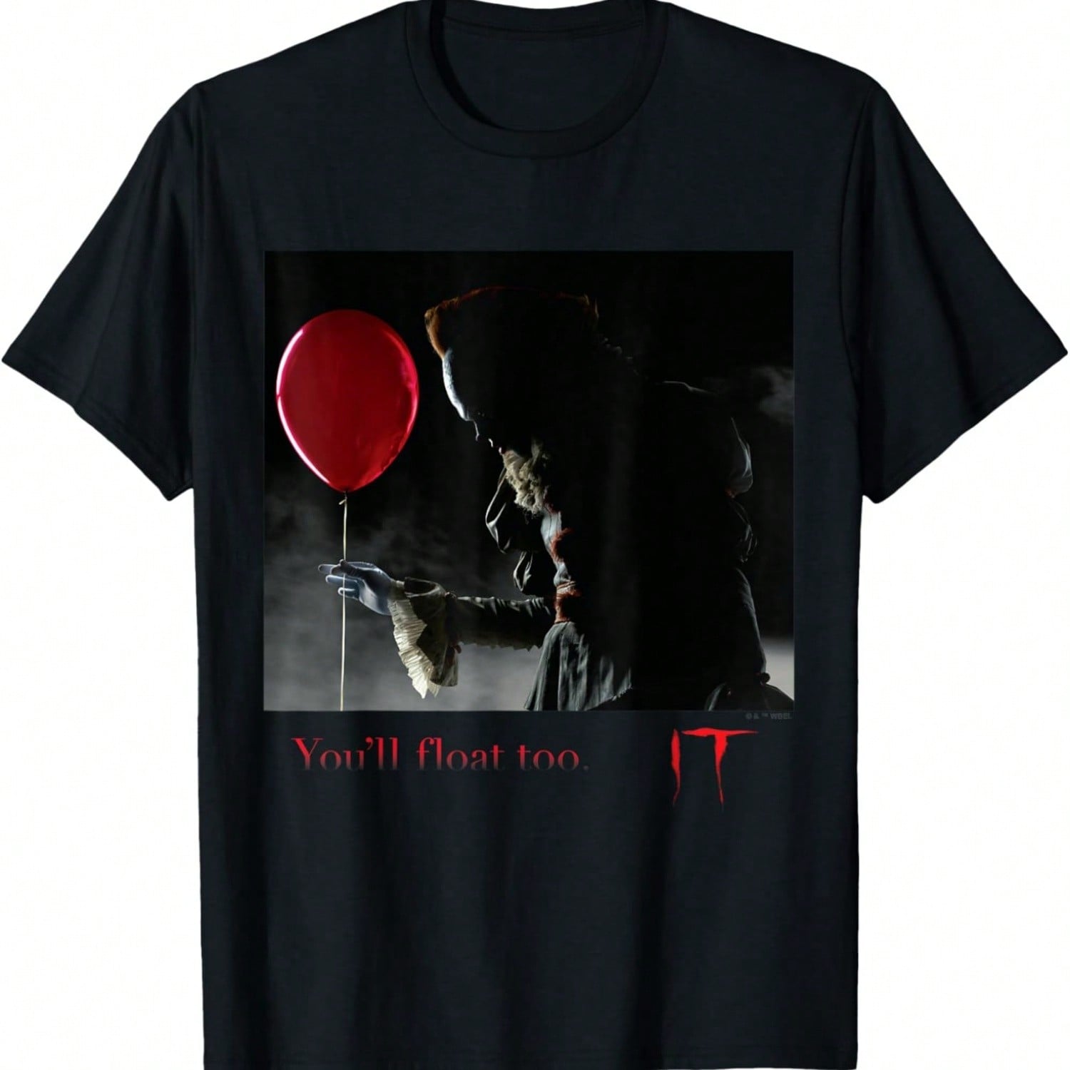 IT Films TV Series - Pennywise You ll Float Too Red Balloon T-Shirt S разноцветный