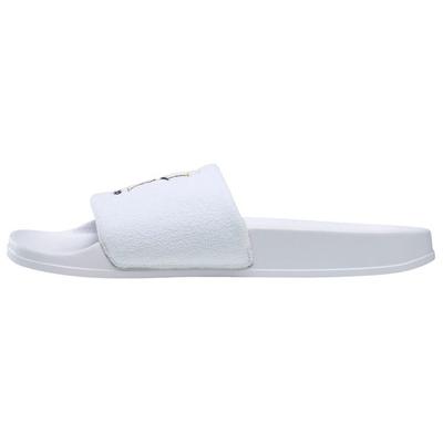 Klasické Šľapky Zlatý Štítok Ploché Pohodlné Šľapky Unisex Obuv Biela FY3078