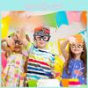 Fun And Colorful Construction Vehicle Themed Glasses For Kids Birthday Party Decorations