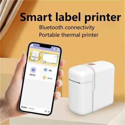 Fun Print Portable Label Printer Thermal Label Printer Portable Paper Maker Wireless Sticker Machine Inkless Labeller for Office
