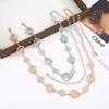 Womens Elegant Ladies Metal Thin Waist Chain Gold Round Irregular Body Chains Sexy Accessory Dress Belts Accessories Fashion